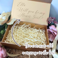 Gift Box | Bridesmaid Gift | Gift For Her | Flower Girl Gift | Bridesmaid Proposal | Flower Girl Proposal | Proposal Gift Box | Birthday
