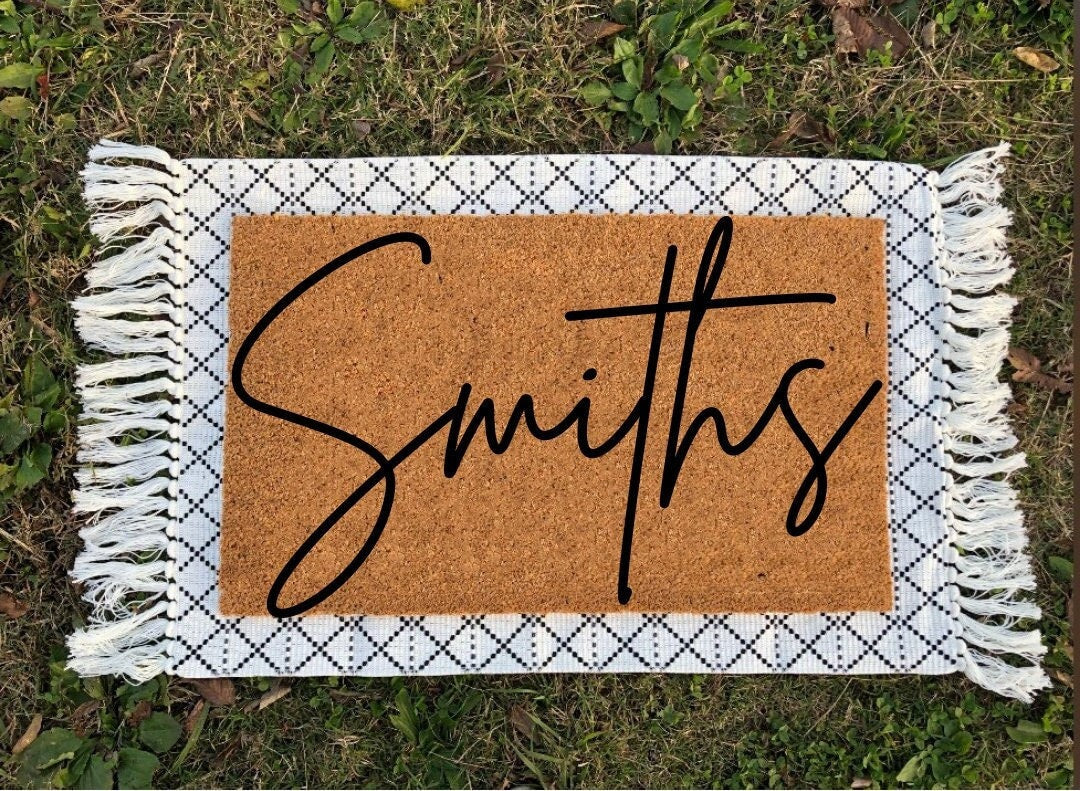 Custom Door Mats, Custom Gifts, Personalized Gifts, Custom Gifts for Her, Front Door Mats, Outdoor Door Mats, Trendy Door Mats, Personalized