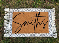 Custom Door Mats, Custom Gifts, Personalized Gifts, Custom Gifts for Her, Front Door Mats, Outdoor Door Mats, Trendy Door Mats, Personalized