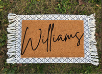 Custom Door Mats, Custom Gifts, Personalized Gifts, Custom Gifts for Her, Front Door Mats, Outdoor Door Mats, Trendy Door Mats, Personalized