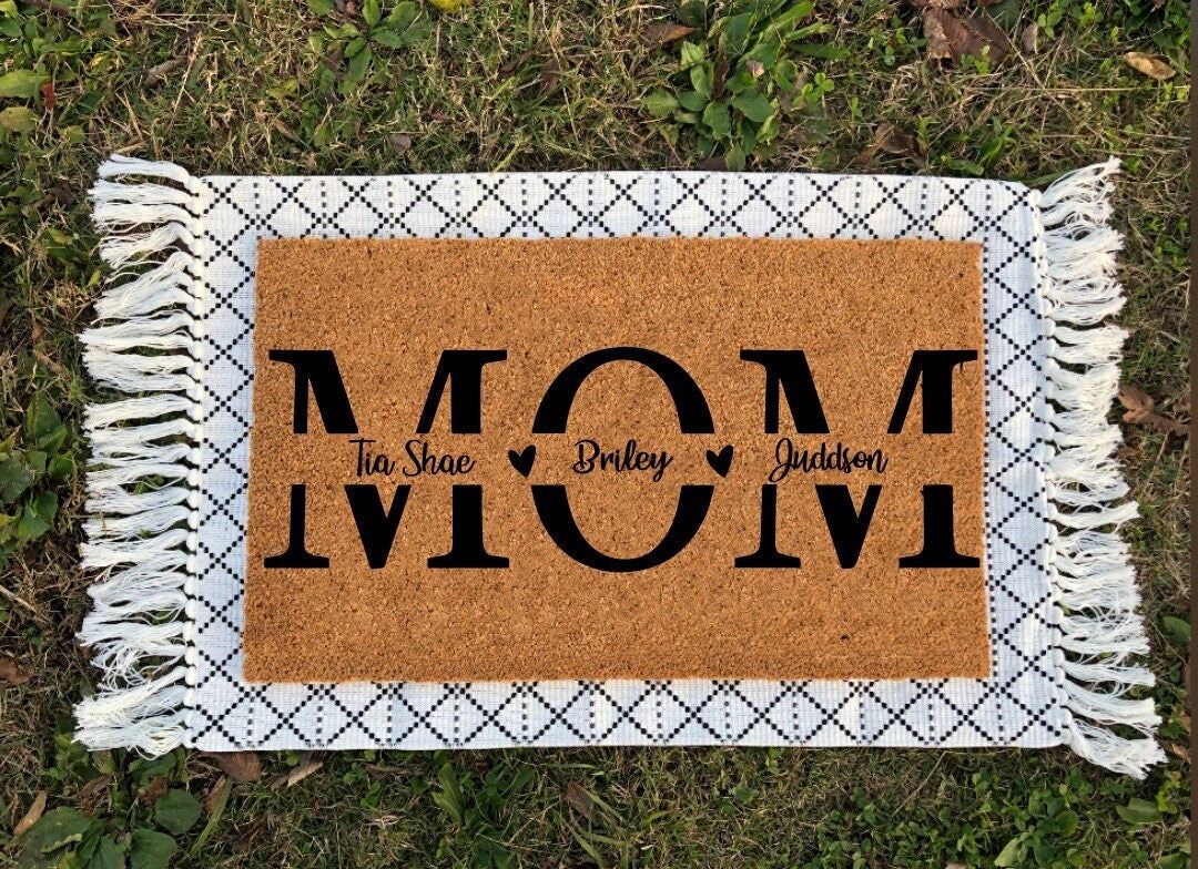 Personalized Gifts for Mom | Personalized Gifts | Mother's Day Gift | Personalized Doormat | Mom Doormat | Christmas Gifts | Gift for Her