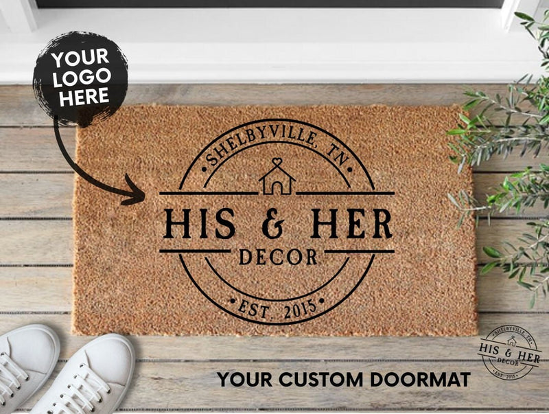 Custom Doormat Gift | Custom Gift | Custom Welcome Mat | Custom Door Mat | Personalized Gifts | Outdoor Door Mat | Housewarming Gift