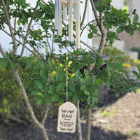 Wind Chime Memorial | Sympathy Gift | Bereavement Gift | Personalized Wind Chimes | Loss of Father | Loss of Mother | Sympathy Wind Chimes