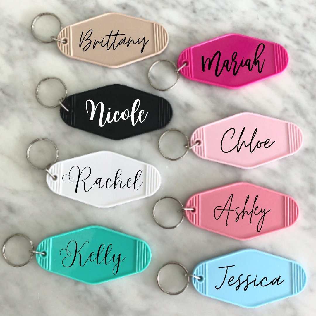 Custom Vintage Keychain | Personalized Gifts | Gifts Under 20 | Bridal Party Gift | Gifts For Her Birthday | Closing Gifts for Realtors