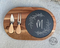 Personalized Gifts For Christmas | Christmas Gifts Idea | Slate Cheese Board | Custom Cutting Board | Family Christmas Gift |Christmas Gifts