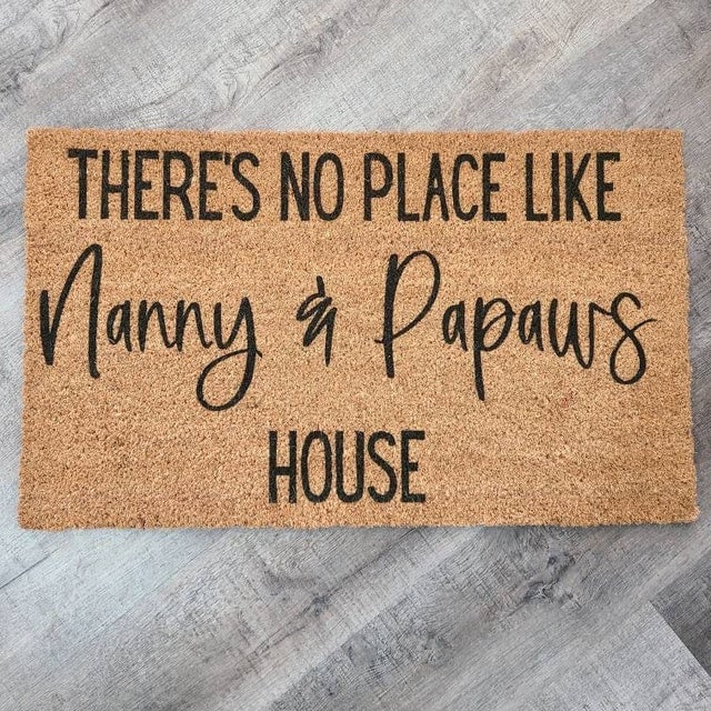 Grandparent Pregnancy Announcement, Grandparent Gifts, Personalized Gifts, Grandma Gift, Grandparent Announcement, Door Mat, Nana and Papa