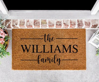 Your Custom Doormat | Housewarming Gift | Custom Door Mat | Home Decor | Personalized Decor | Last Name Doormat | Front Door Decor | Welcome