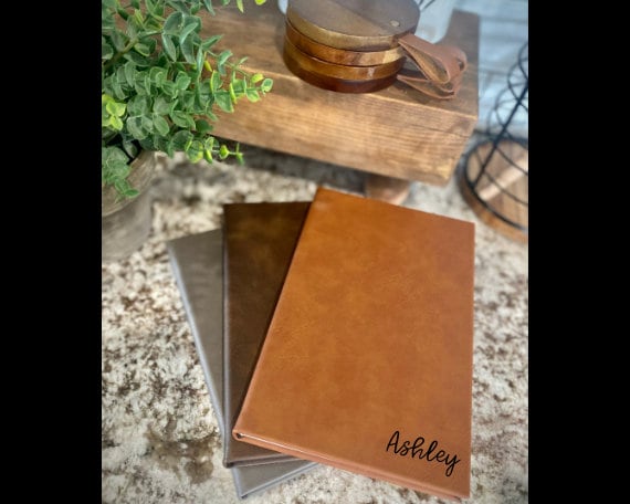 Custom Valentine Gift for Her | Valentines Day | Personalized Journal | Writing Journal | Journal | Personalized Gift | Leather Journal