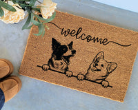Custom Dog Doormat | Dog Mom Gifts | Dog Gifts | Pet Doormat | Funny Door Mats | Dog Doormat | Dog Owner Gifts | Door Mat | Dog Mom